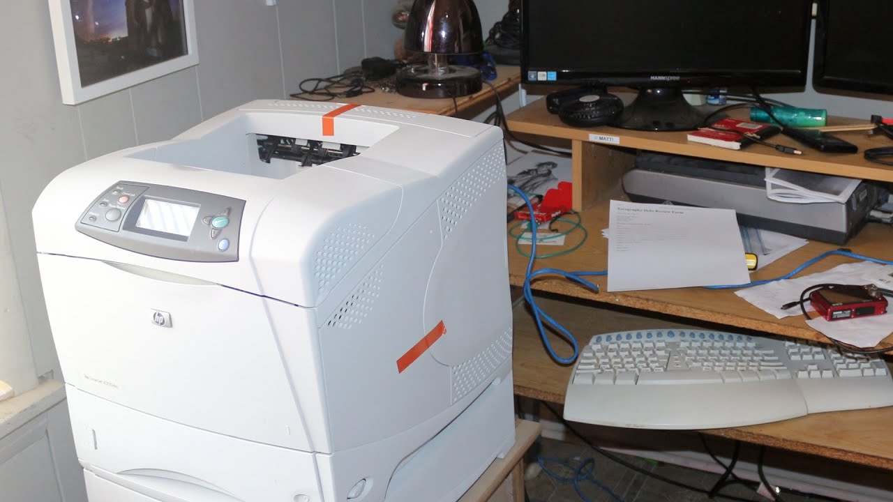 Лазерный принтер HP Laserjet 4300dtn — таких уже не делают.