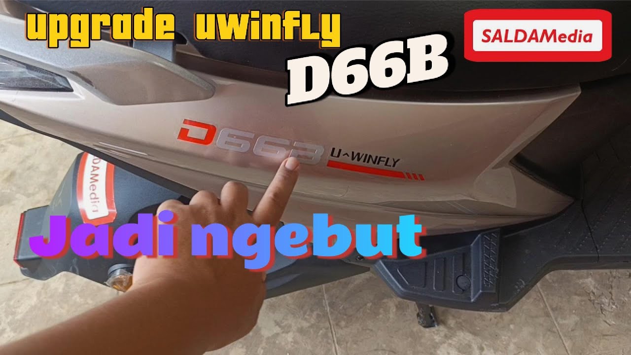 upgrade sepeda listrik uwinfly d66b dan t78b pakai votol em30s jadi ngebut