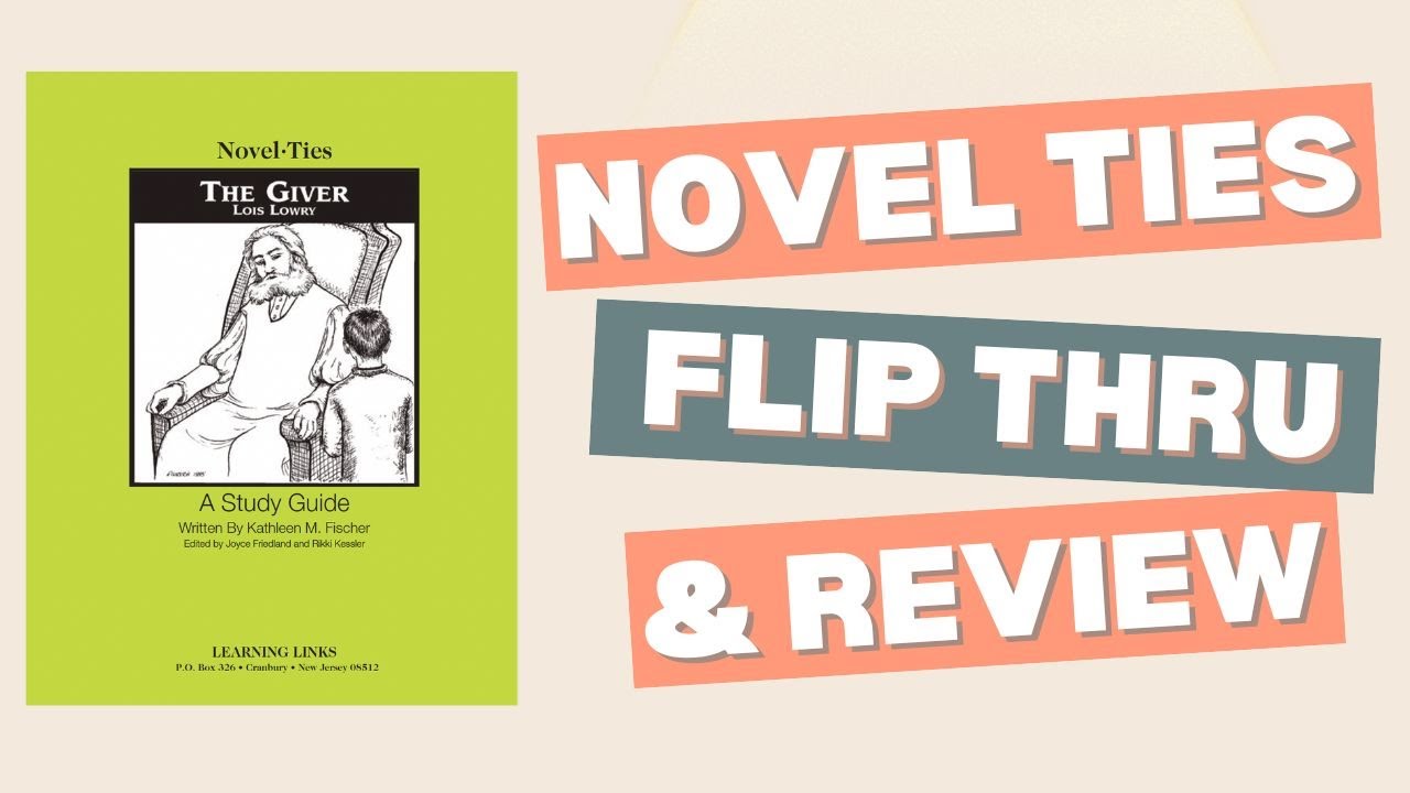 Novel-Ties Flip Through & Review | Homeschool Novel Studies