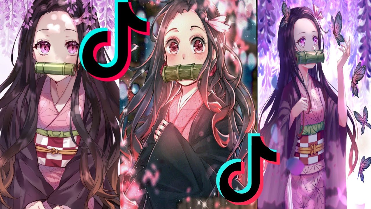 Kimesu no yaiba# Nezuko Kamado# tik tok$ Edit 🥺☺️😍