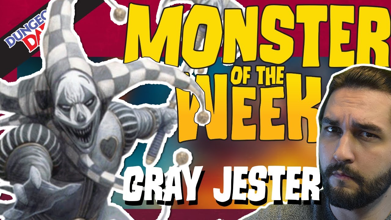 The Feywild Carnival's WILD ATTRACTION - Gray Jester - Monster of the Week Dungeons & Dragons Lore