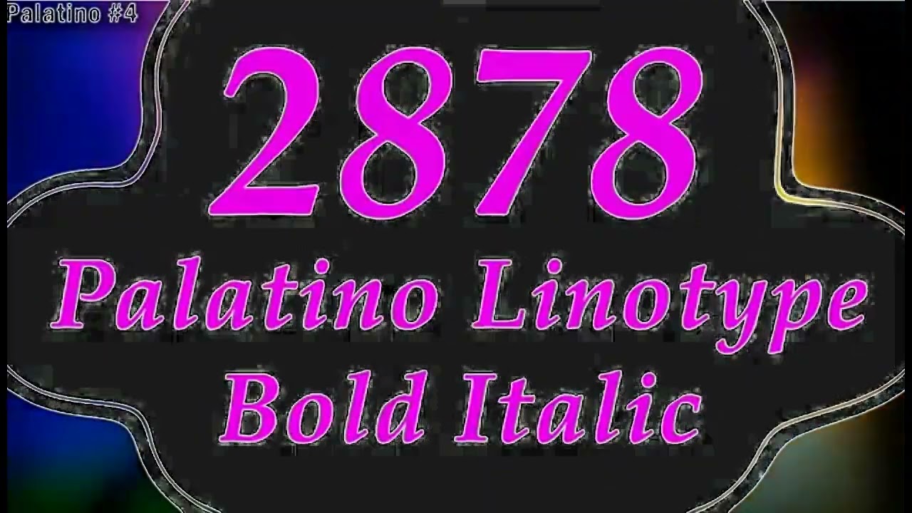 Colorful Numbers 1 To 5000 in 500 Fonts! Every Photoshop Font   Almost In G major 4