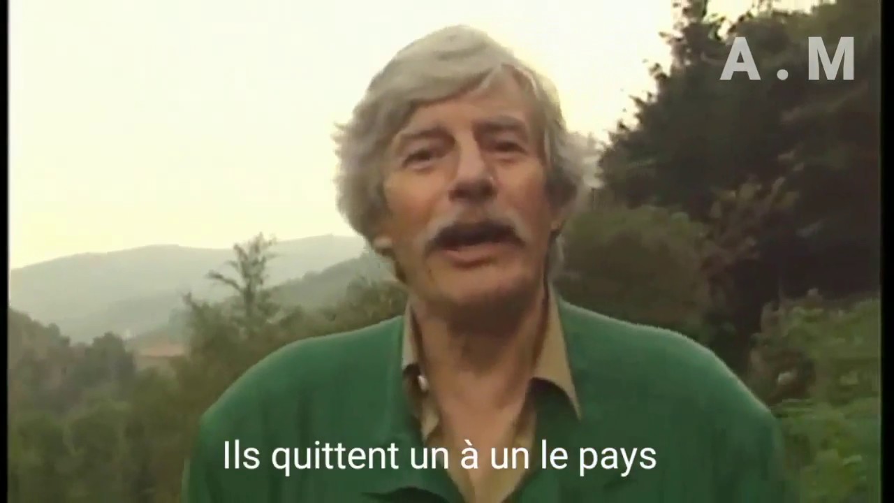 Jean Ferrat - La montagne (Paroles)