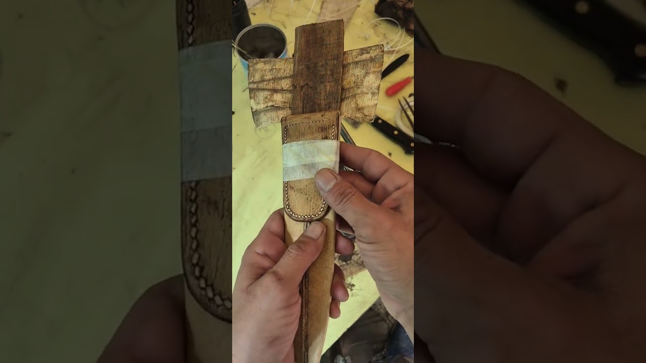 Vainas y como coser la solapa de adelante.