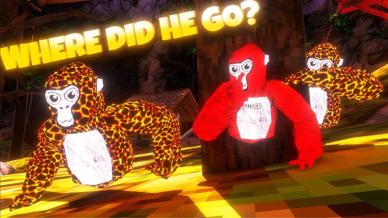 Я работал под прикрытием на профессиональных тренировках! (Gorilla Tag VR)
