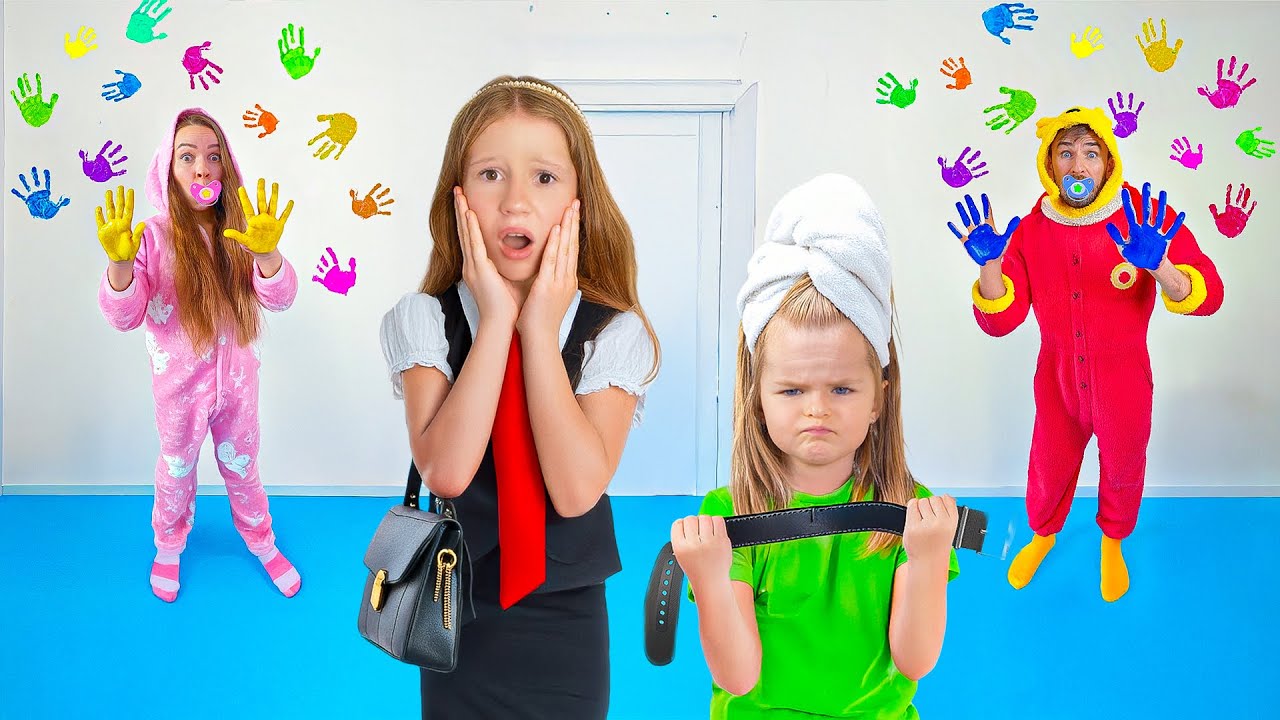 Nastya and the disobedient parents