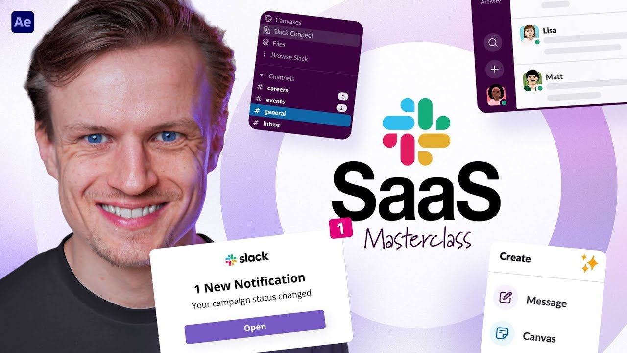 Master Slack Motion Graphics in 50 Minutes (After Effects)