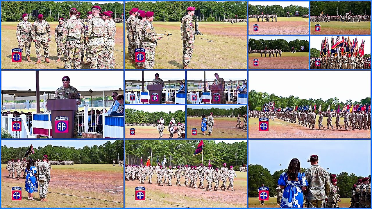 LIVE: 82nd Airborne Division's NEW Leadership Takes Charge!