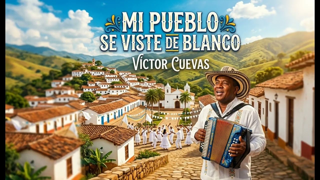 Mi pueblo de blanco se vistió Víctor Cuevas