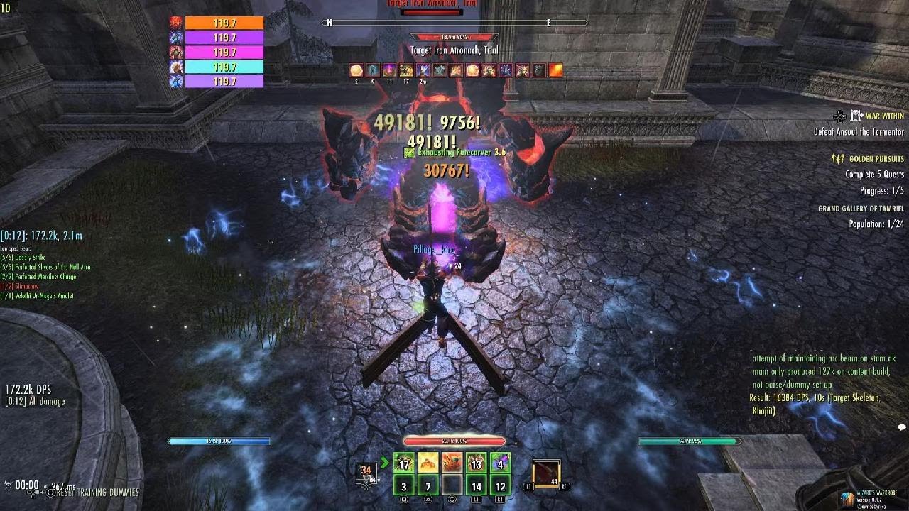 Eso u49 144k dawns parse