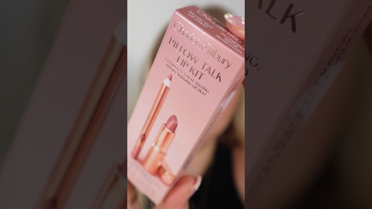 THE Ultimate Lip Kit 😍Charlotte Tilbury PILLOW TALK Lip Kit 💄 #makeup #charlottetilbury #lipkit