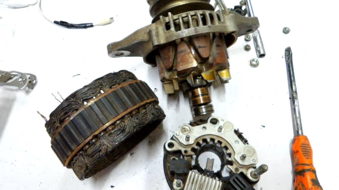 How to Disassemble & How It Works  Part 1 /የመኪና ዲናሞ  አበታተን (ክፍል 1).