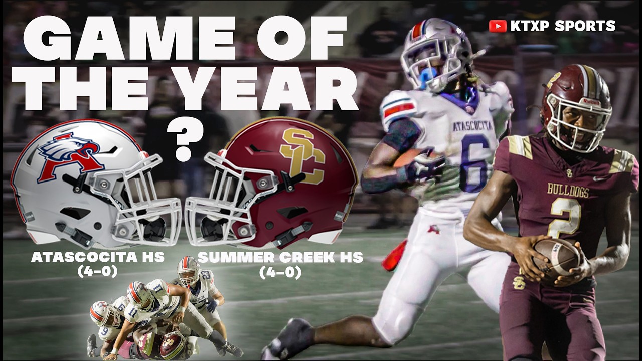 🔥ATASCOCITA  vs  SUMMER CREEK  Top 25 GAME OF THE YEAR 👀 Lives Up To  Hype!!!
