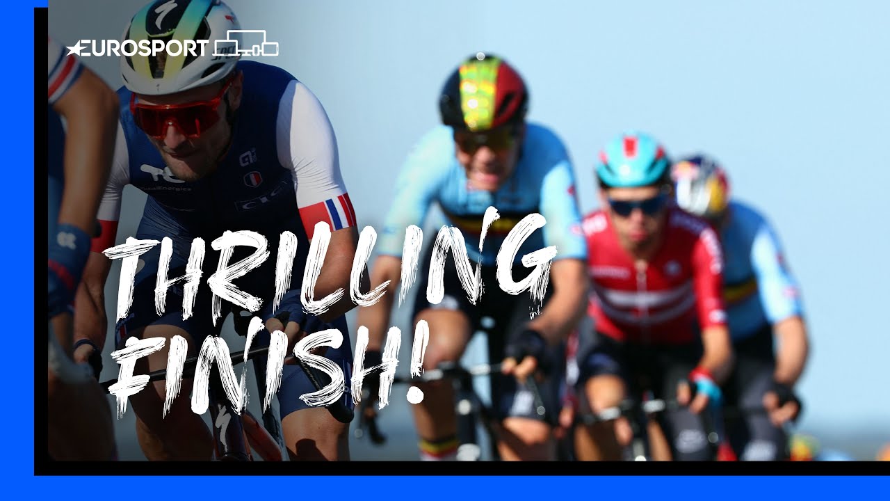 THRILLING FINISH! 🔥 | UEC European Championships Elite Men's Road Race 2023 | Highlights