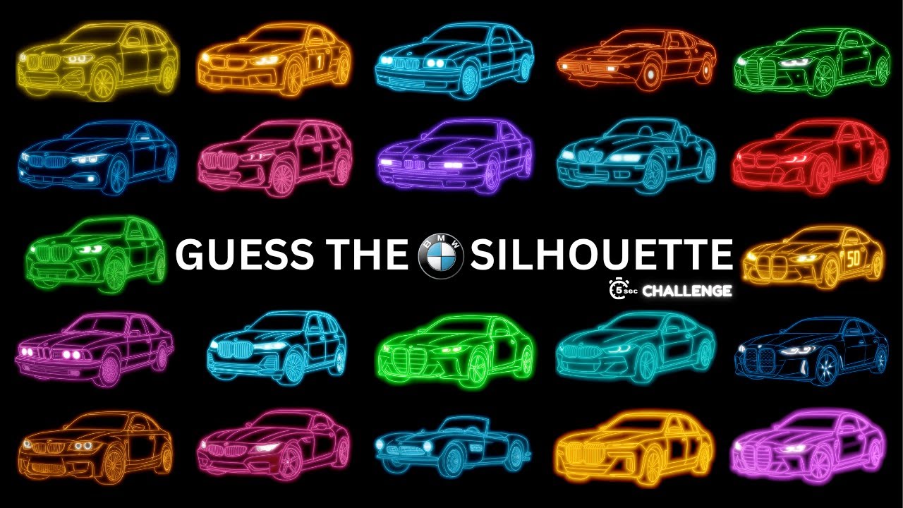 Can You Name These BMW Models From Their Outlines?