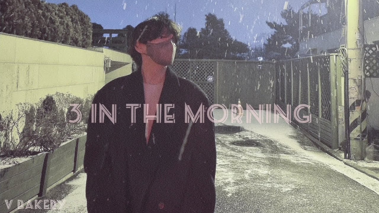 3 In The Morning - V of BTS (English) Lyrics [unreleased song by Taehyung]