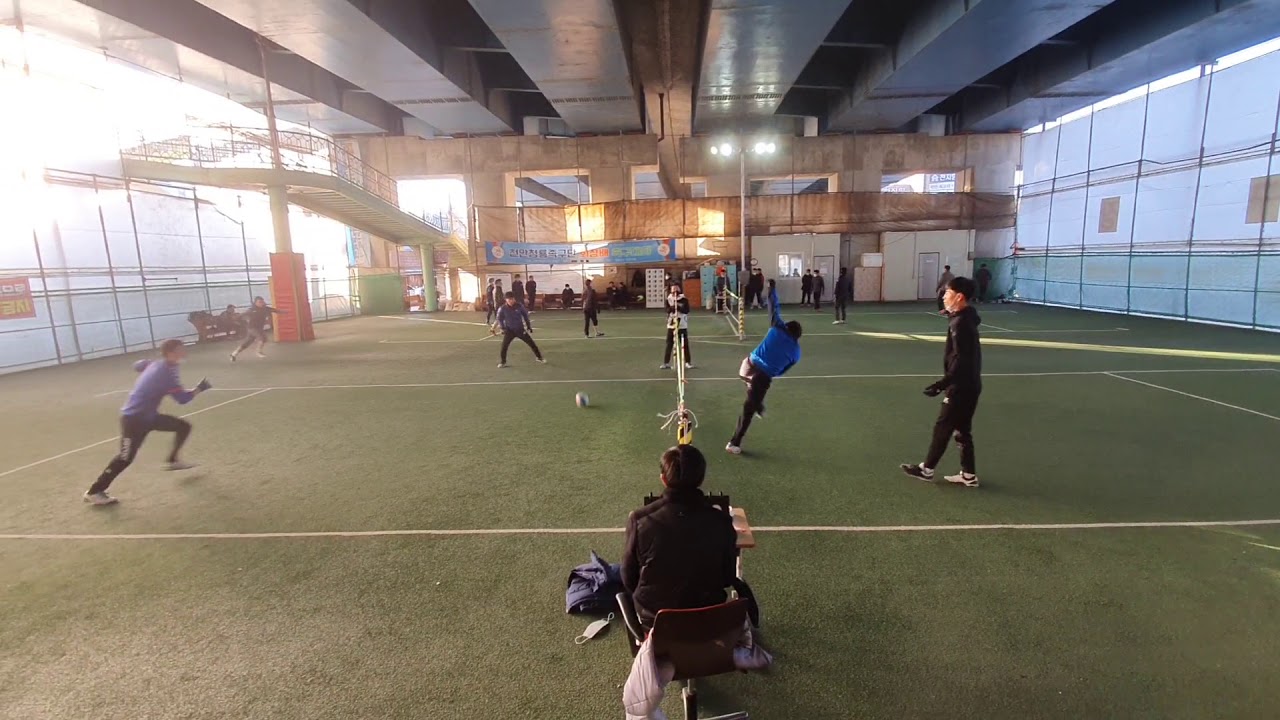 천안청룡 VS 오산. 천안청룡 족구장
