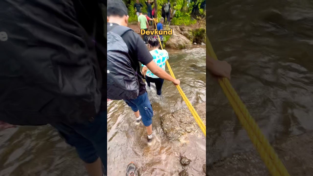 Devkund waterfall ˚˖𓍢ִ໋🍃✧˚ #devkund #waterfall #pune #globetrottervirus