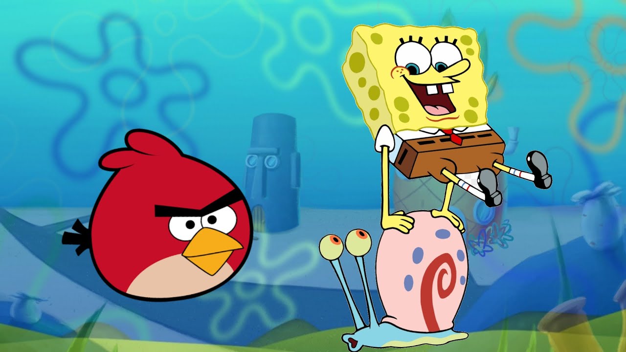Angry Birds Animated in SpongeBob Ep.2 | Flying Dutchman & Bad Piggies