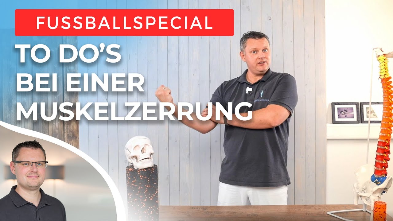 Muskelzerrung: Sofortmaßnahmen und Behandlungstipps vom Faszienexperten