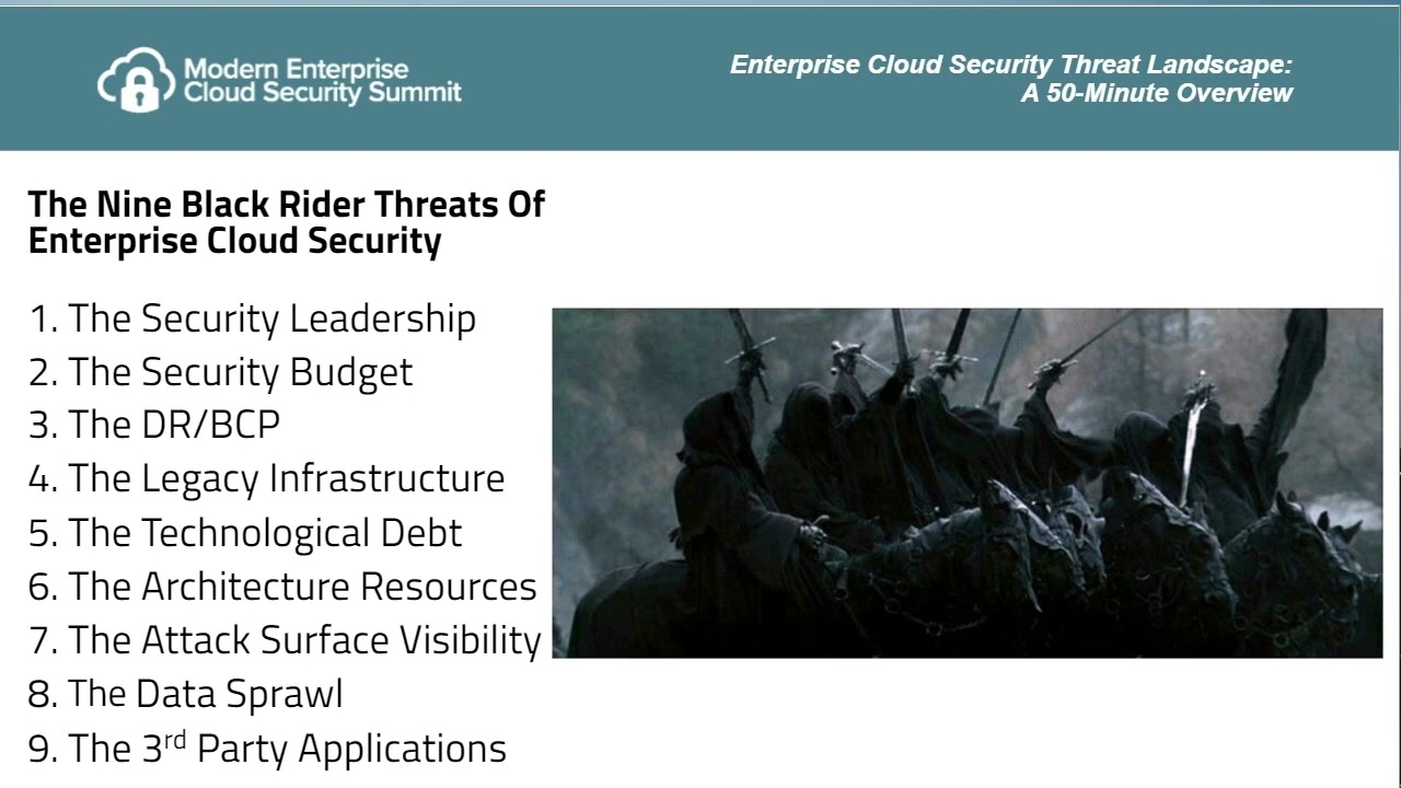 Modern Enterprise Cloud Security