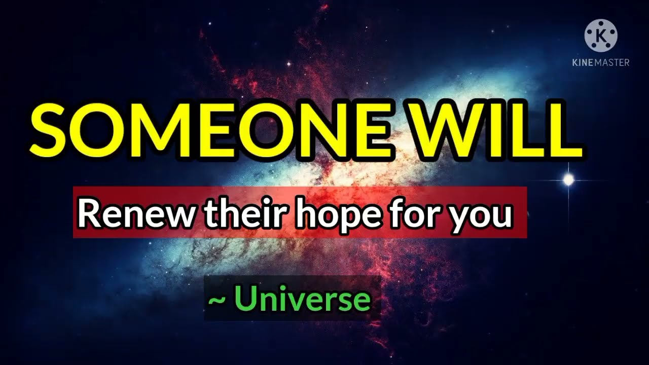 Someone Will Renew Their Hope For You //// Message From Universe 🦋🌈❤️