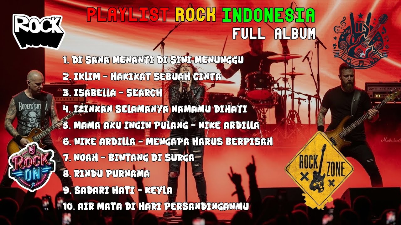 Lagu Rock Indonesia Paling Hits – Deretan Lagu Bersejarah yang Membentuk Era Musik Rock Tanah Air