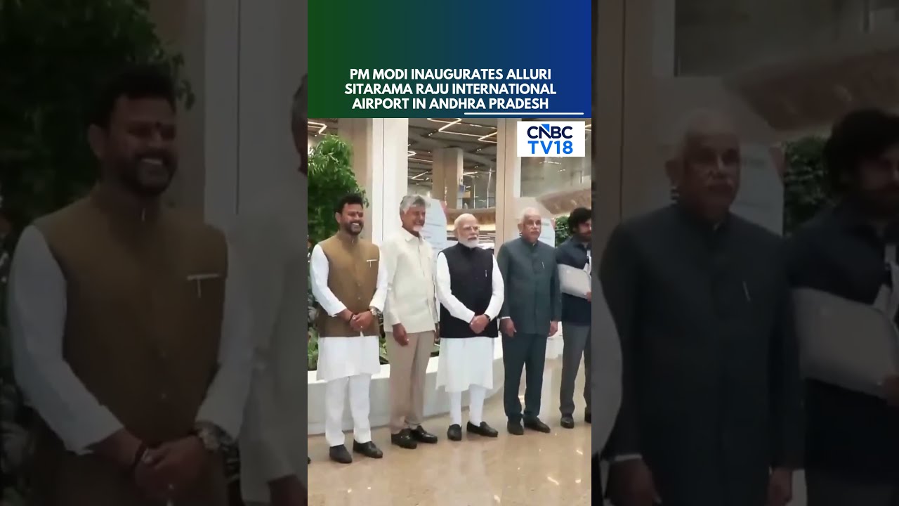 WATCH: PM Modi Inaugurates Bhogapuram Airport | Pawan Kalyan | Chandrababu Naidu | N18S