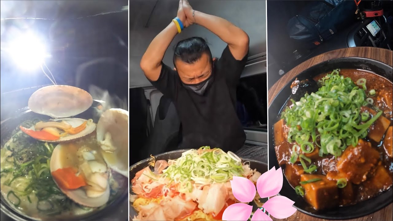 【truck food】Rahmen noodles！Let's cook!【ASMR】