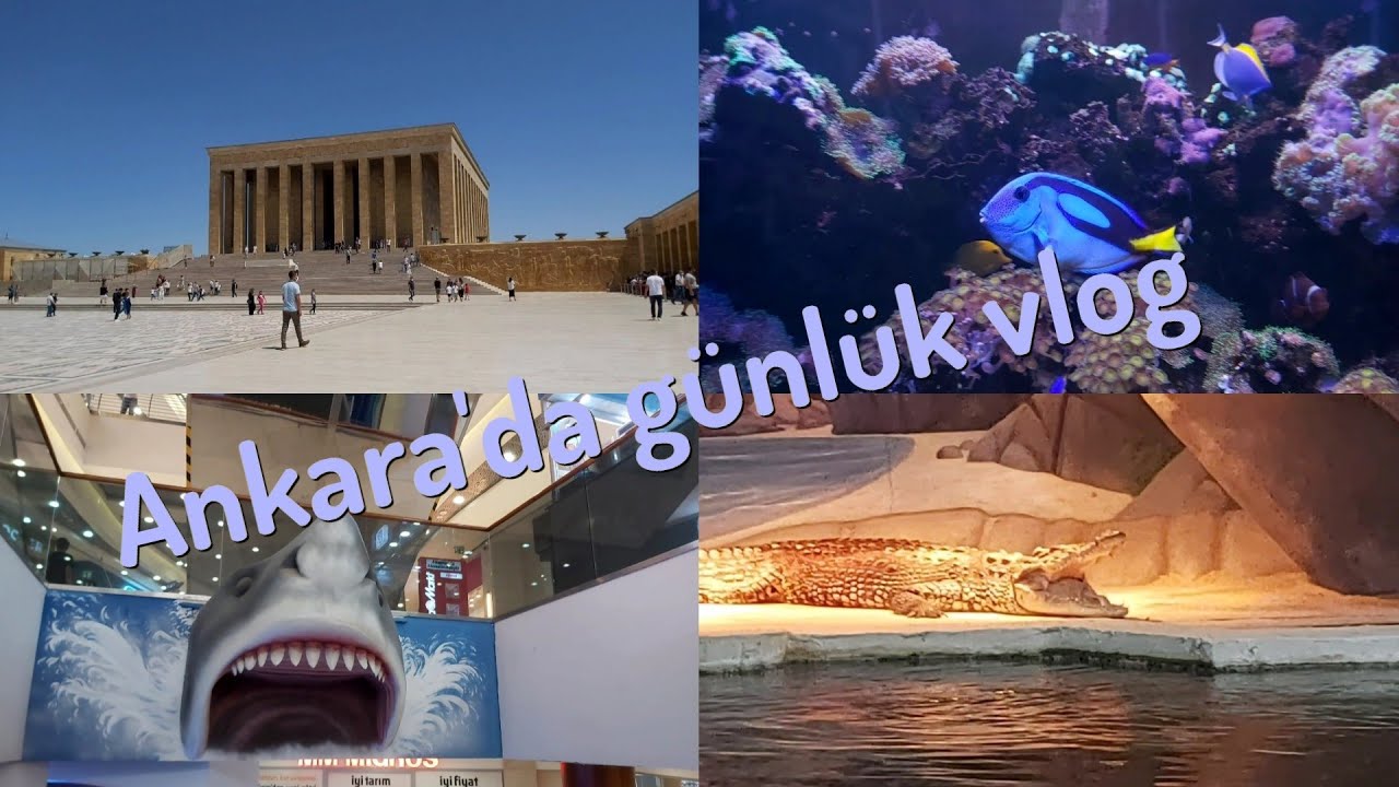 ANKARA'DA GÜNLÜK VLOG/ANITKABİR,AKVARYUM🐠...