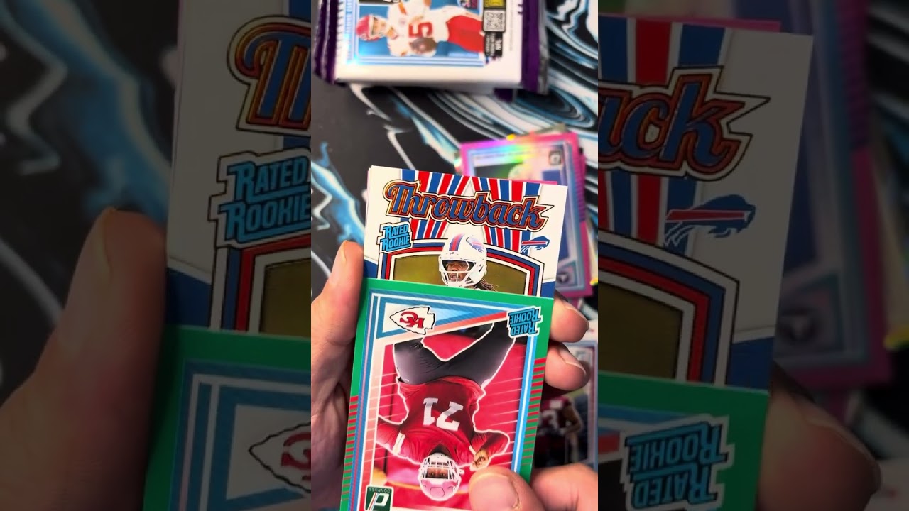 Not much action here. 2025 Donruss Football MegaBox. #cardcollector #nfl #sportscard 