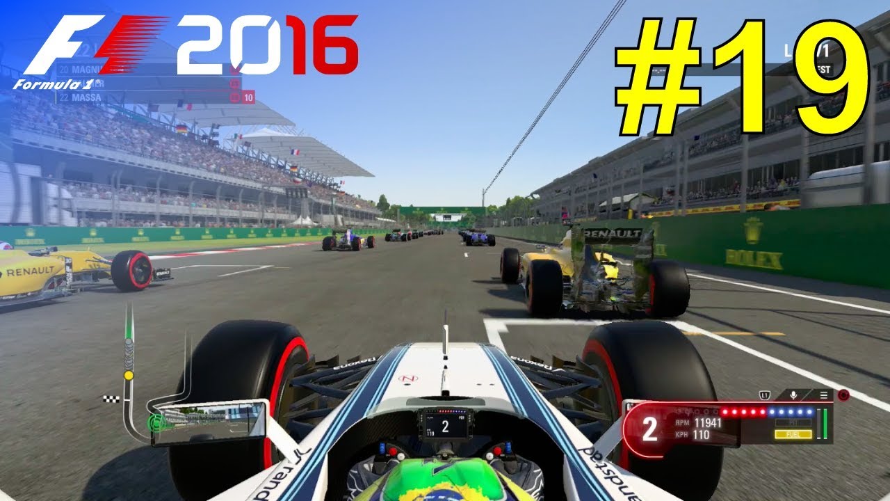 F1 2016 - Let's Make Massa World Champion #19 - 100% Race 'Mexico'