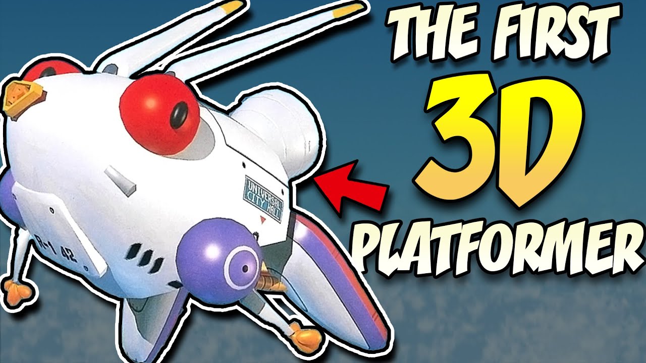 The First Ever TRUE 3D Platformer - Jumping Flash