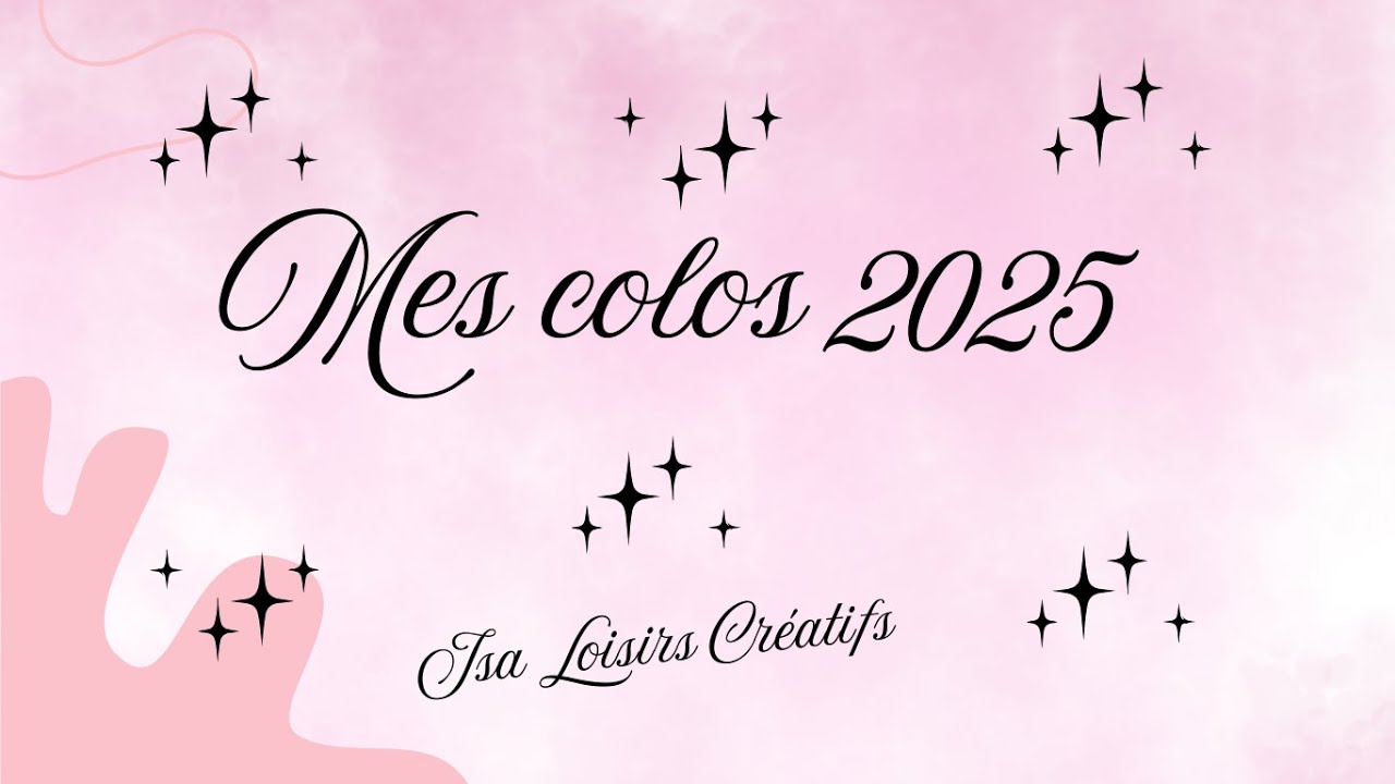 Tous mes colos terminés 2025 🖌️😊