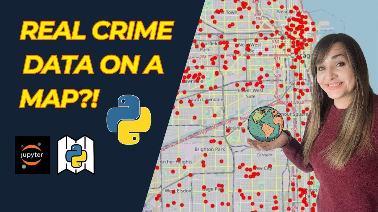Create an Interactive Crime Map with Python and Folium | Step-by-Step Tutorial