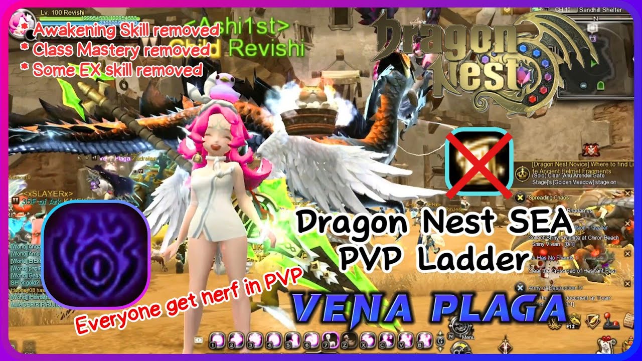 Давайте снова попробуем использовать редких персонажей ~ Vena Plaga PVP Ladder ~ Dragon Nest SEA ...