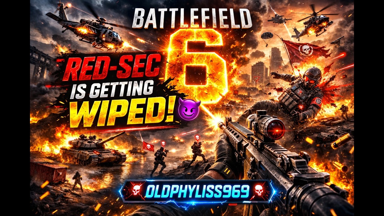 🚨 RED-SEC Just Got OBLITERATED 😈 | Battlefield 6 LIVE CHAOS #bf6 #gaming #livegaming