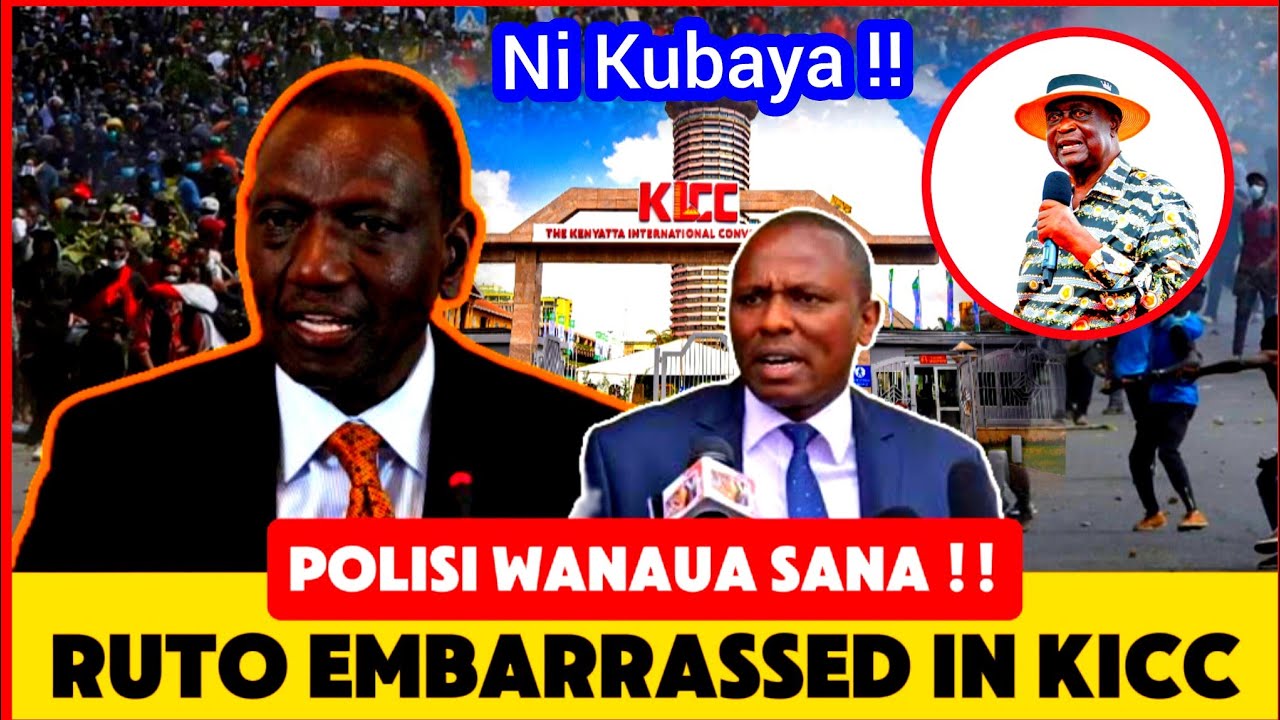 RUTO ALMOST WALKED OUT IN KICC DURING 10 POINNTS AGENDA AS OBURU ENLIGHTENED & ATTACKS HIM IN 4MINS