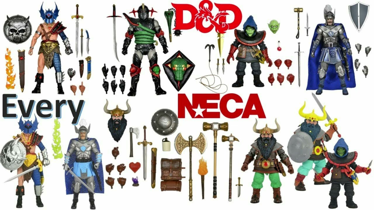 Dungeons and Dragons - Actionsfiguren von NECA 2023 - Warduke