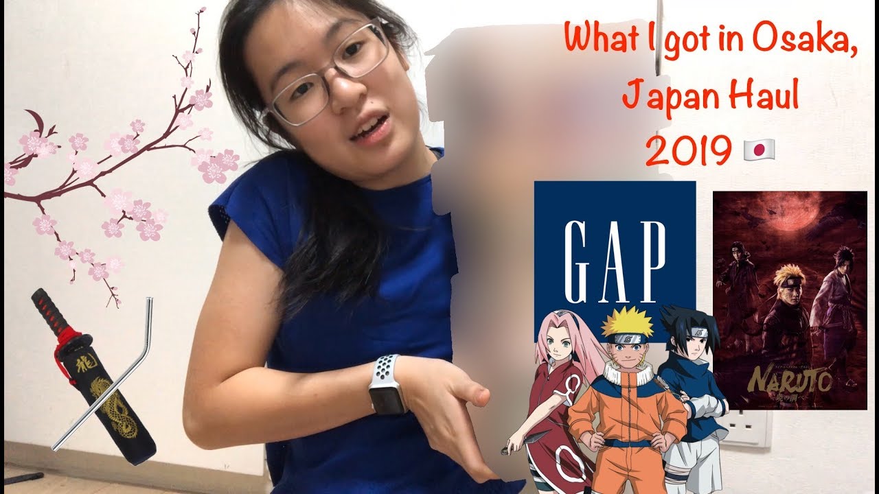 NARUTO LIVE SPECTACLE MERCHANDISE | What I Got in Osaka, Japan Haul 2019!