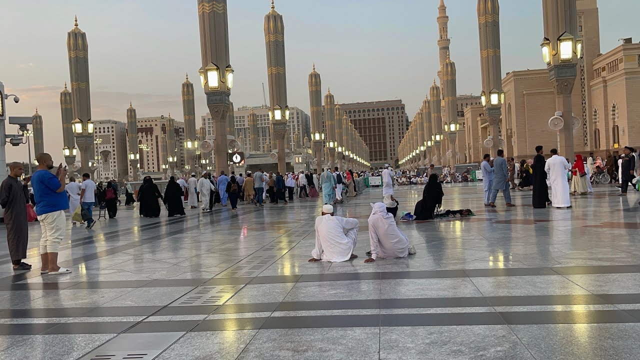  أنوار، سكينة، وطمأنينة لا توصف | المسجد النبوي ليلًا