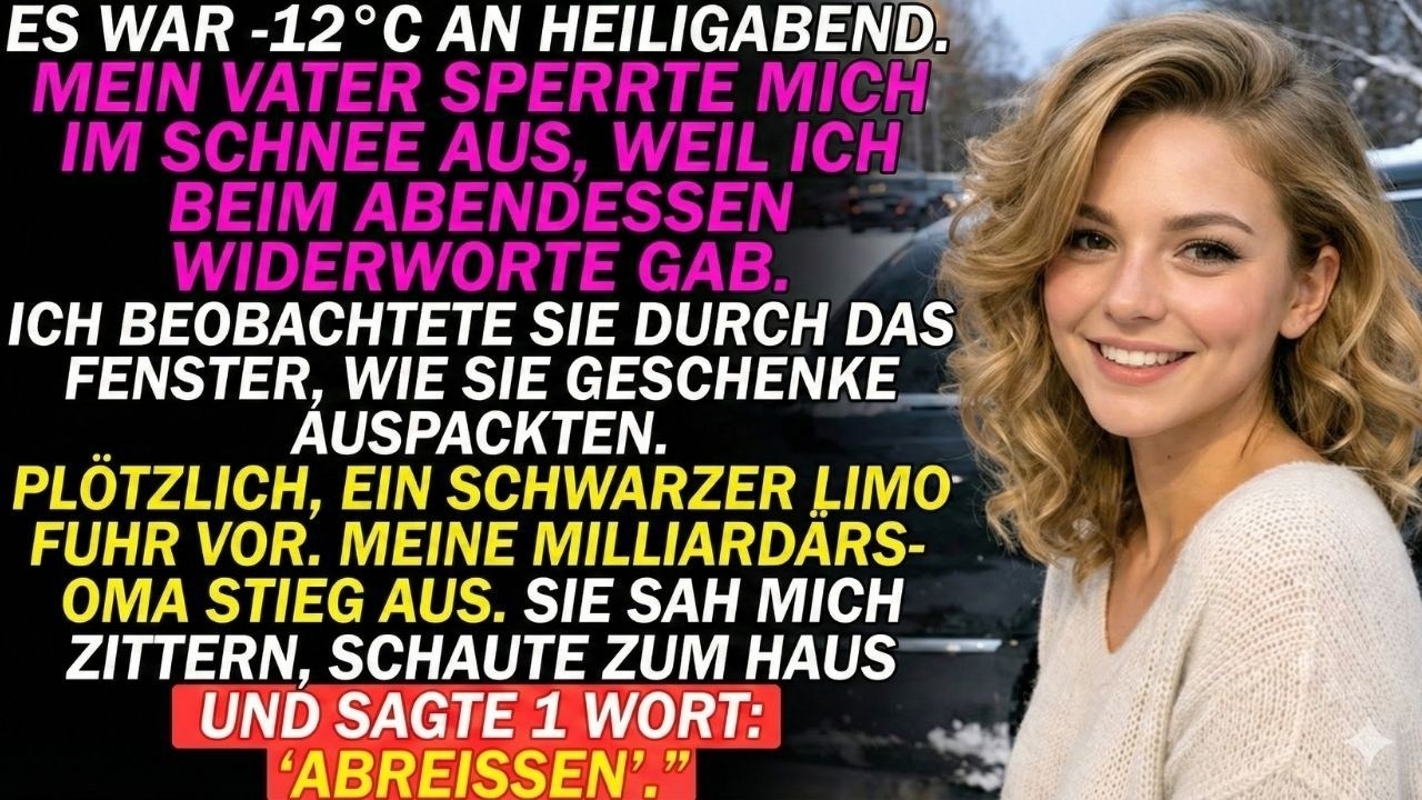 &bdquo;Bleib drau&szlig;en, bis du Respekt lernst&ldquo;, sagte mein Vater &ndash; dann hielt Omas Limousine vor