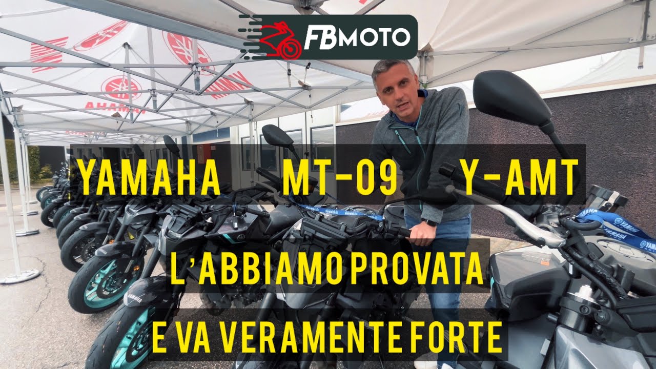 Yamaha MT-09 Y-AMT😱 | L’abbiamo provata, funzionerà bene? | FBMoto Lodi