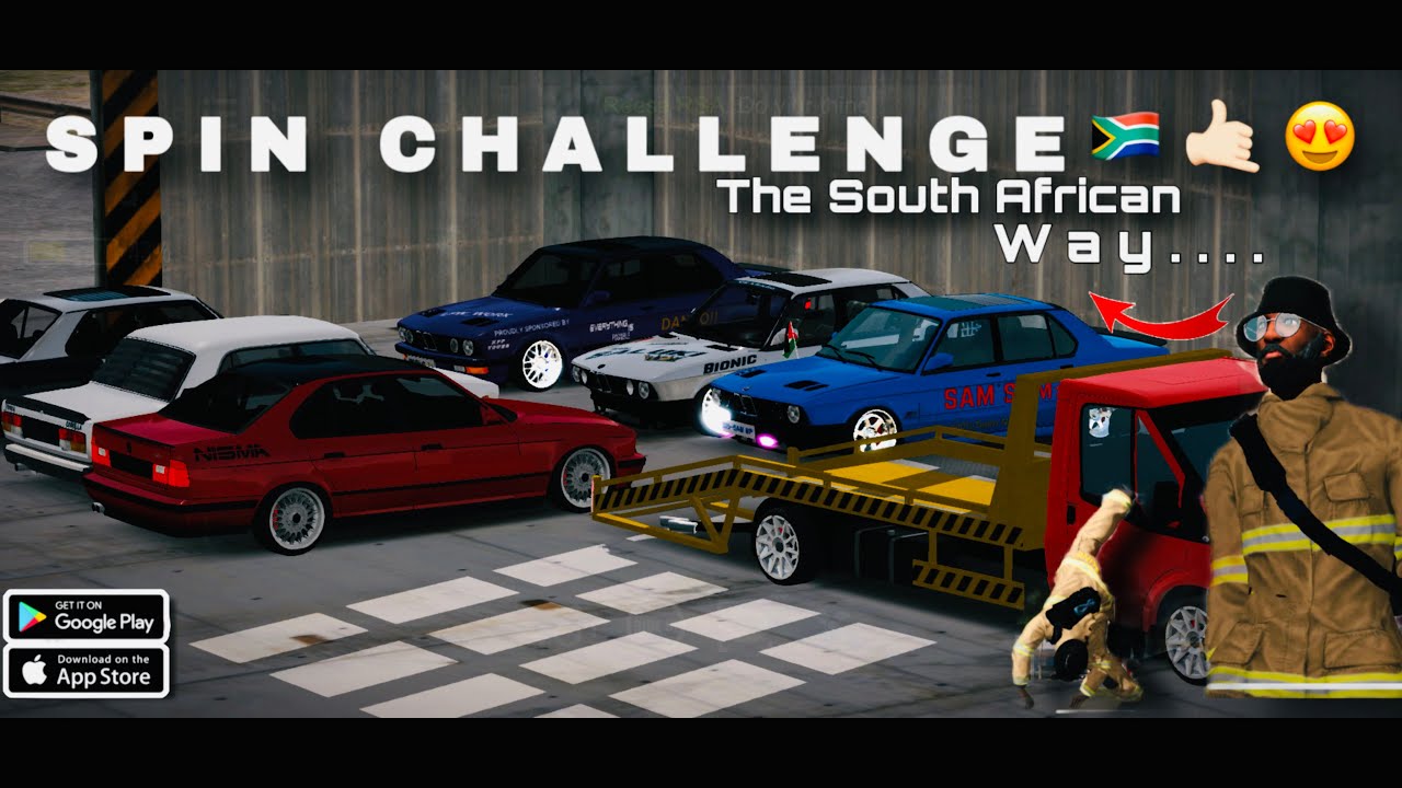 Spin Challenge 😤🔥🇿🇦 | Многопользовательская парковка | Последнее обновление 🤙🏻