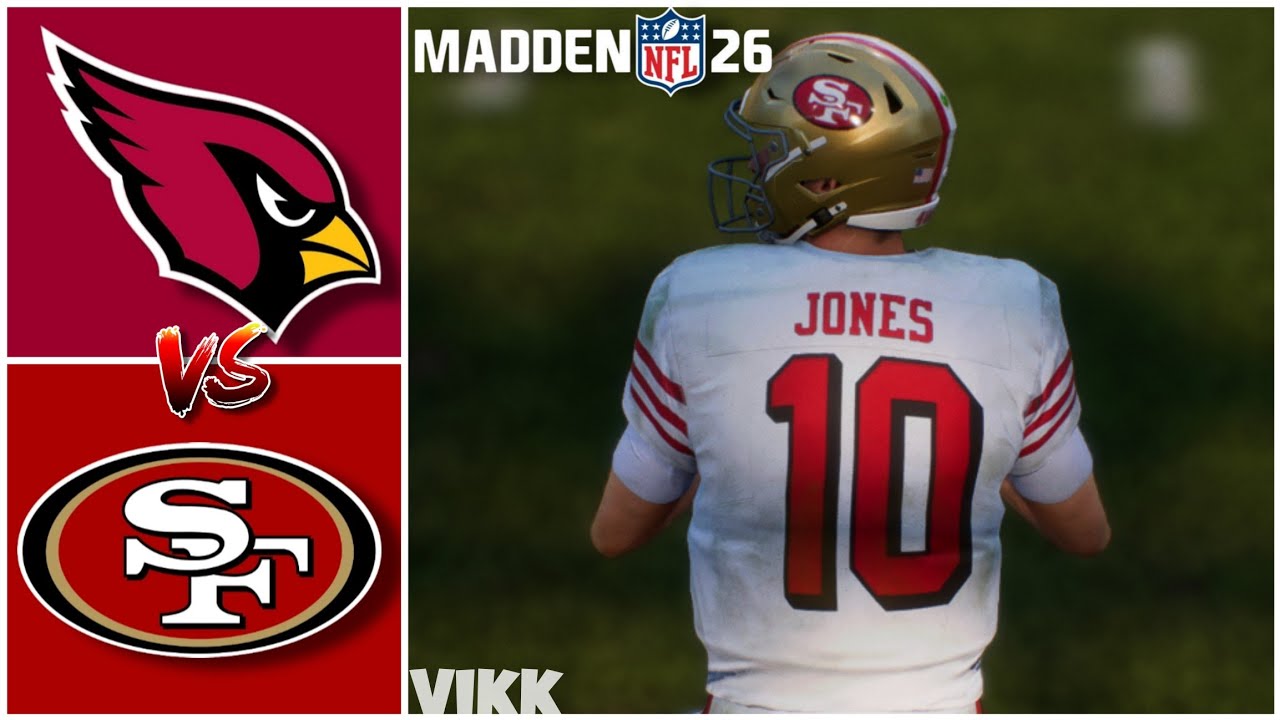 Cardinals vs 49ers Week 3 Simulation (Madden 26)