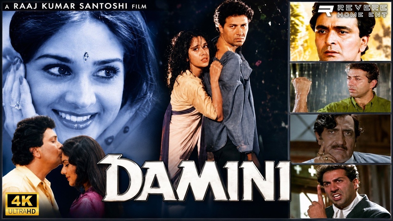 Damini (1993) Full Movie | Meenakshi Seshadri | Sunny Deol | Rishi Kapoor | Courtroom Drama | HD