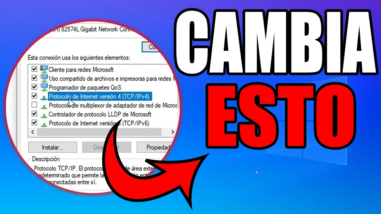 Solo cambia esto y tu conexi&oacute;n a internet VOLAR&Aacute; 🔥 | WIFI Y CABLE | SIN usar programas ✅