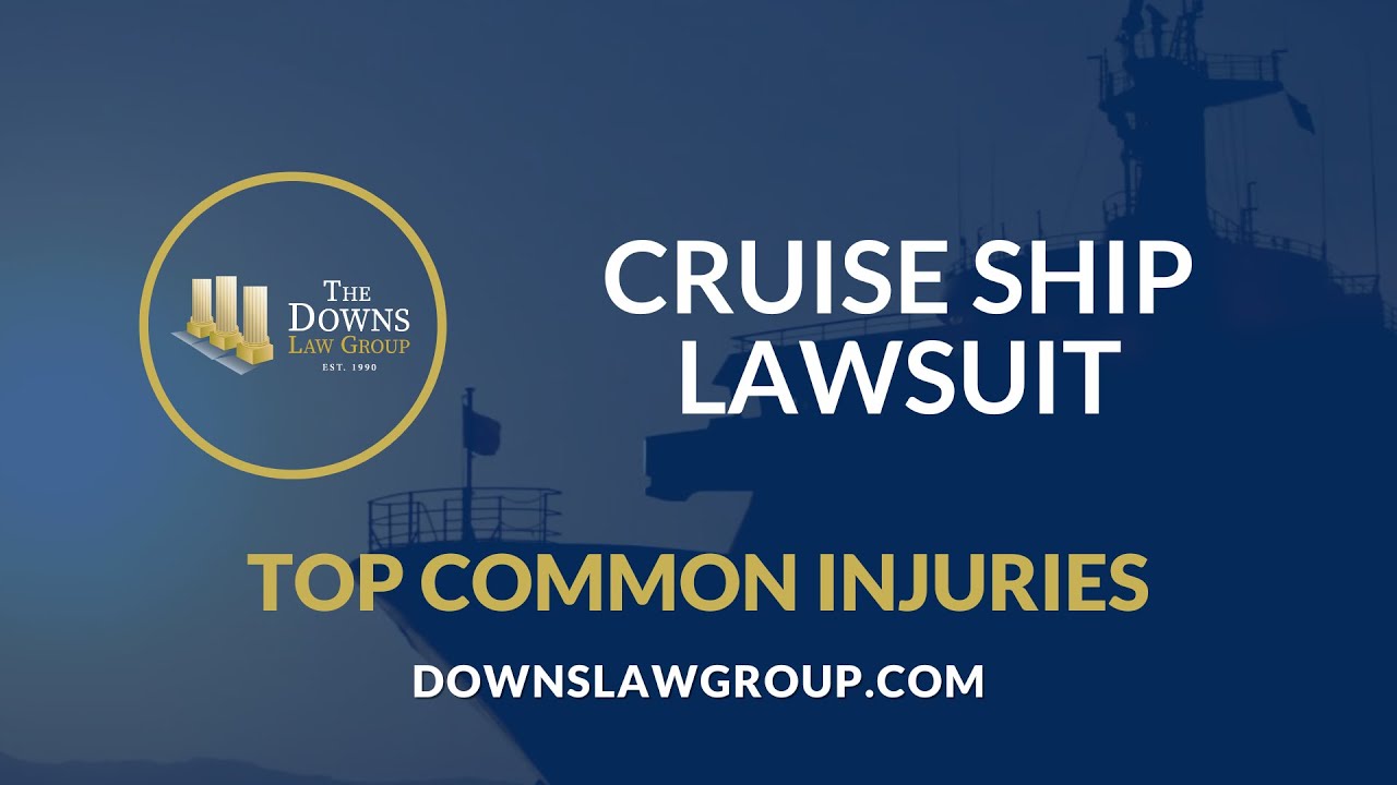 Cruise Ship Lawsuit: Most Common Injuries