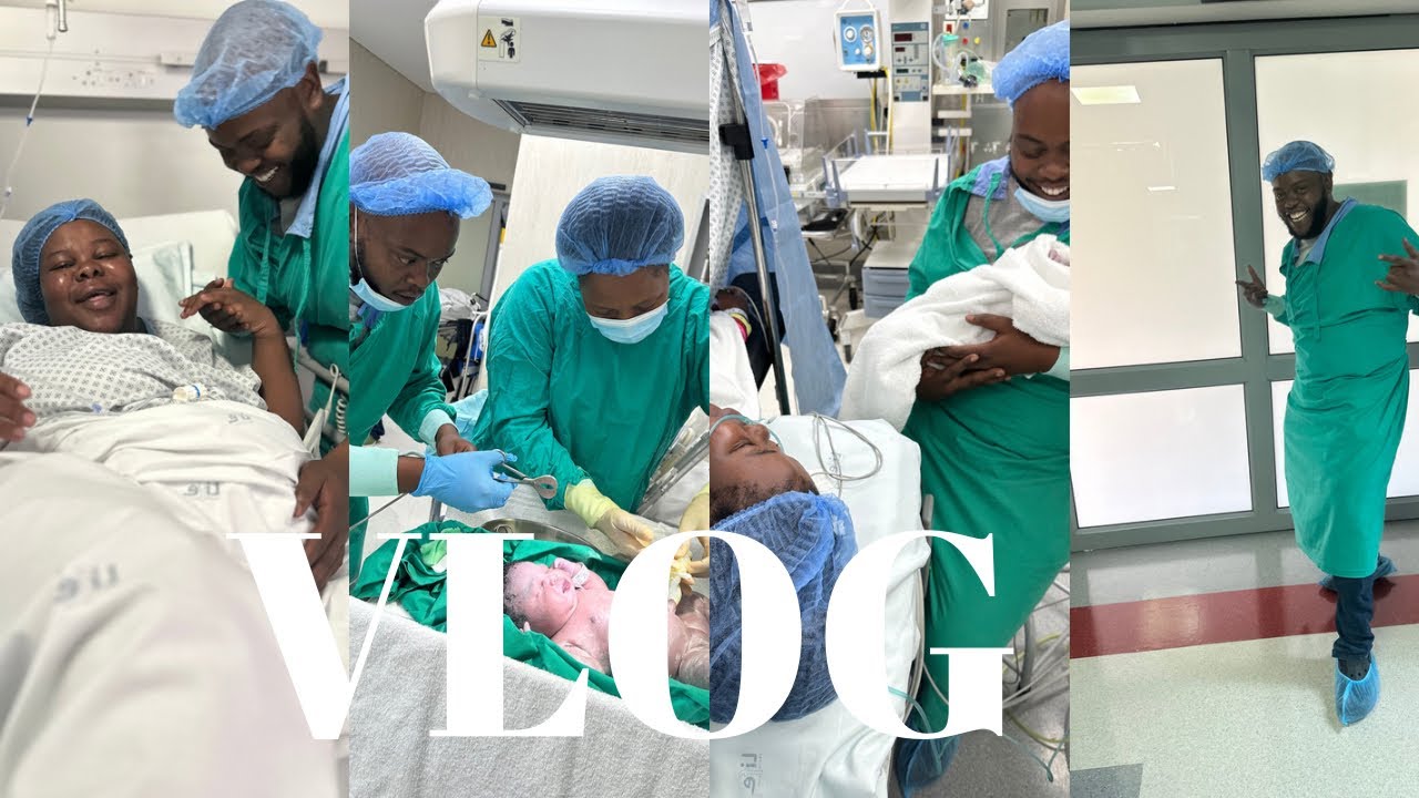 BIRTH VLOG | GIVING BIRTH TO OUR 2nd BABY | POSITIVE C-SECTION | SA YOUTUBER