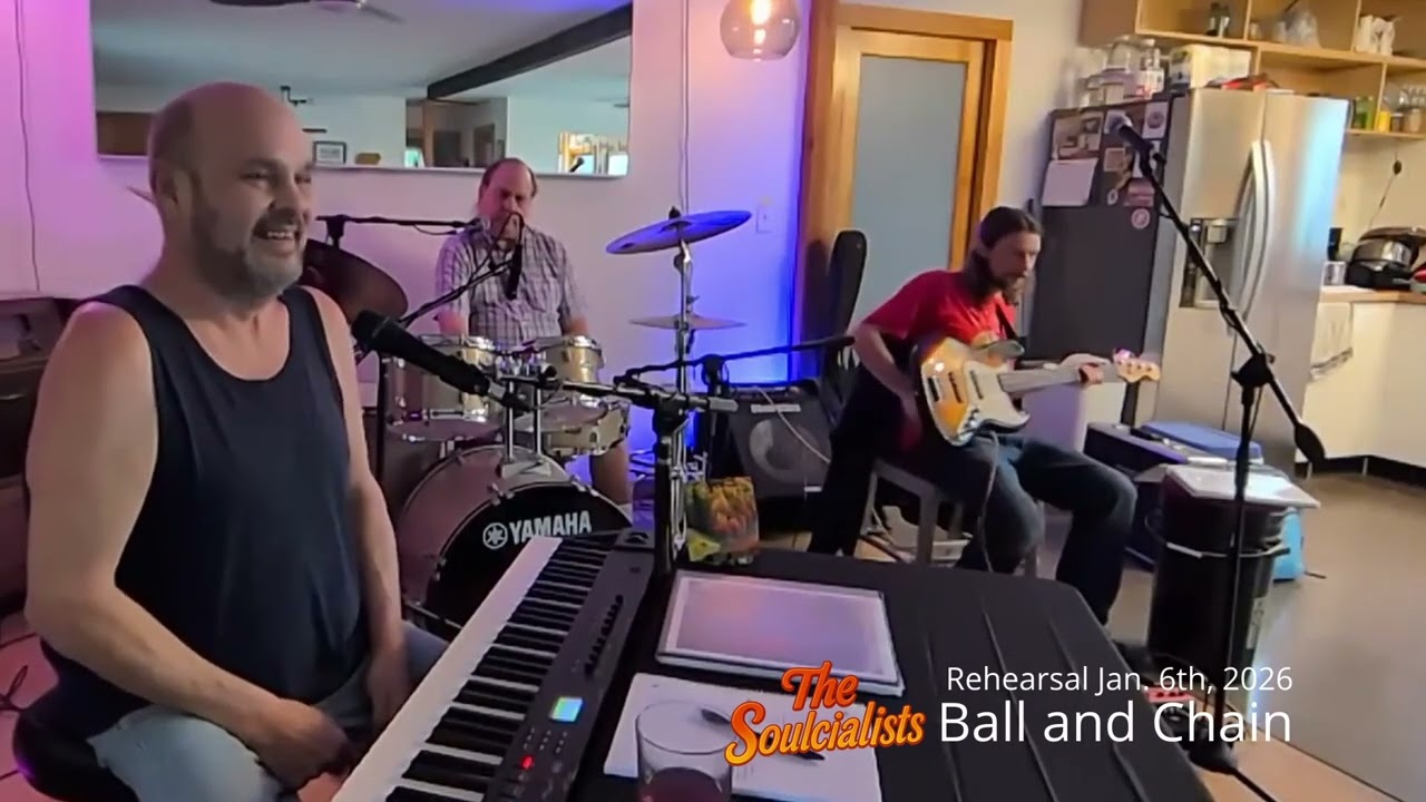 LIVE! Rehearsal Live Stream 1/6/26 (w/Audio) - The Soulcialists #livemusic #musicvideo #pianomusic